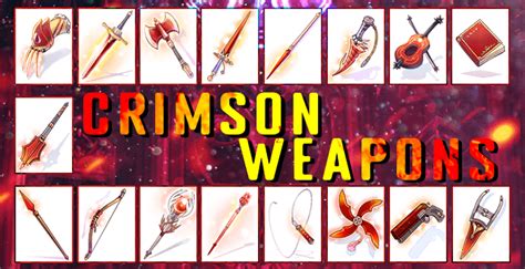 Crimson Weapons – THE ROGGH LIBRARY.